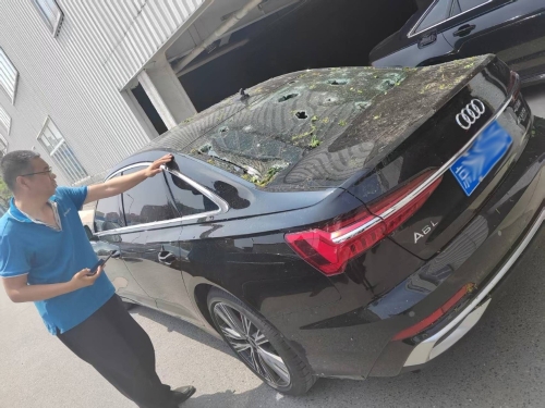 中國大地保險快速應對北京冰雹突襲，高效理賠護航客戶安全
